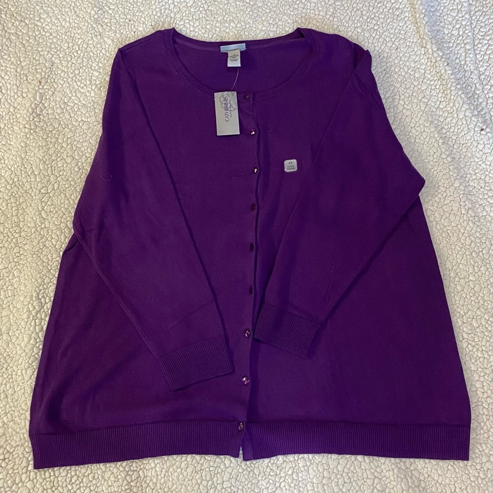 Catherine’s purple sweater size 2X